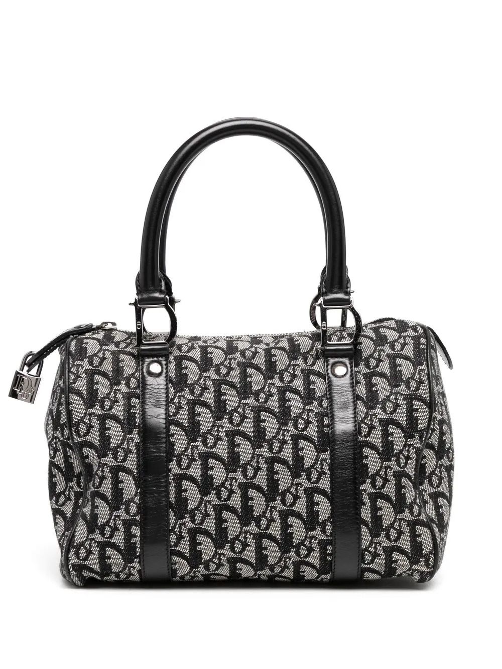 

Christian Dior 2002 pre-owned Trotter Boston bag - Black