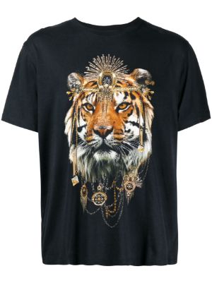 Camilla mixed-animal-print T-shirt - Farfetch