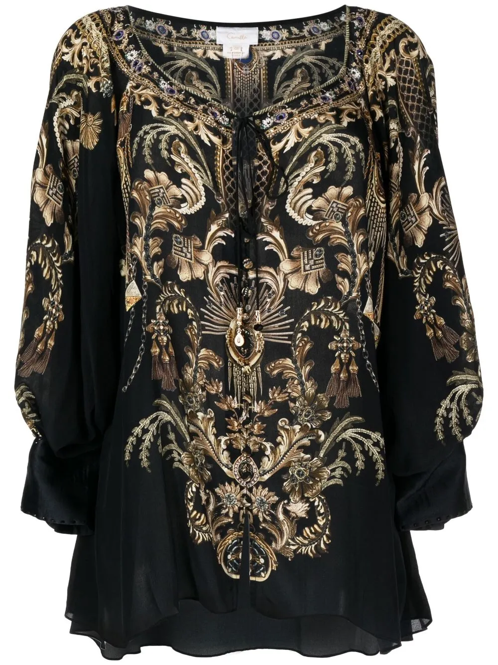 Camilla graphicprint Blouse Farfetch