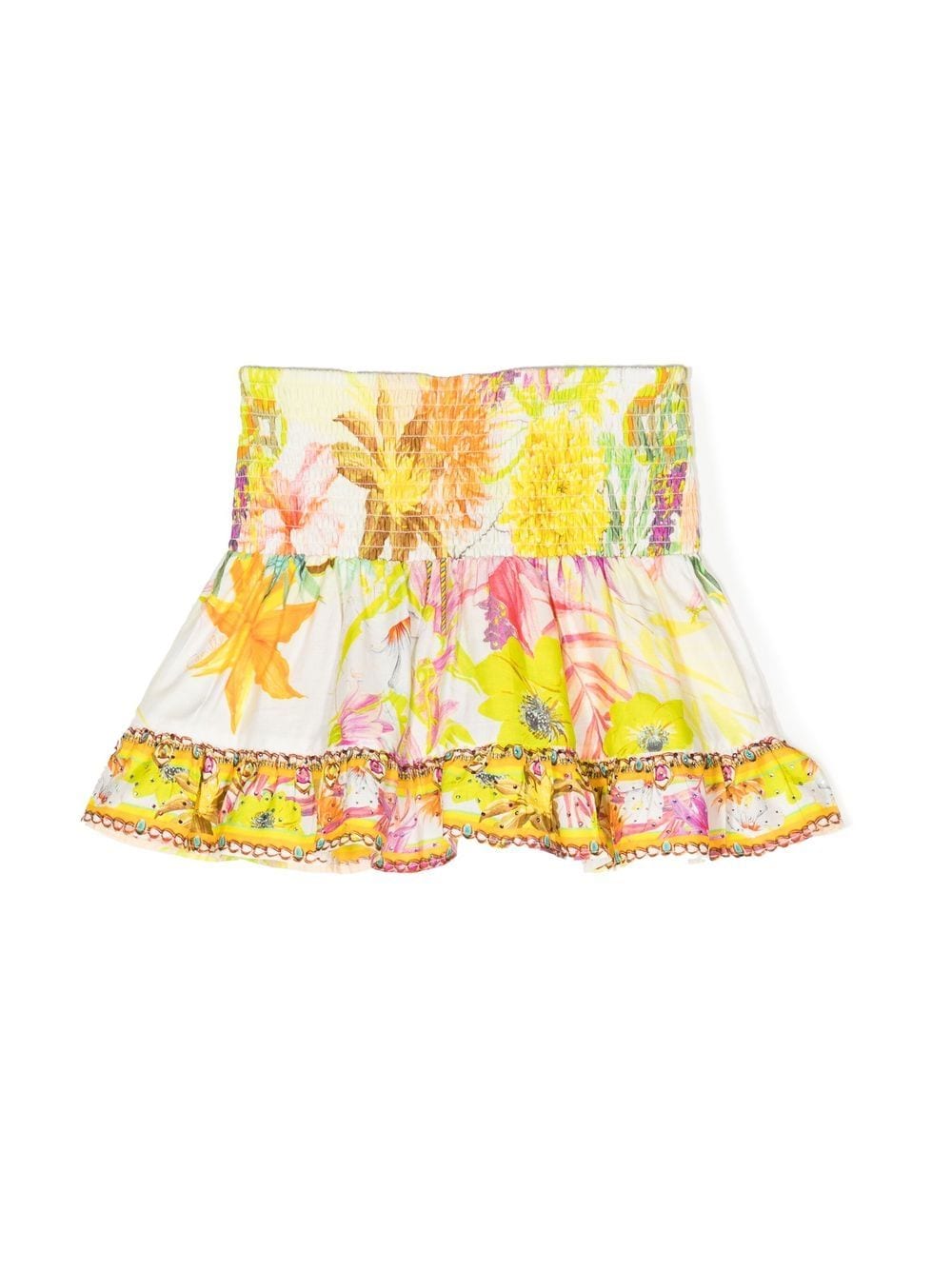 Shop Camilla How Does Your Garden Grow Skirt In Yellow