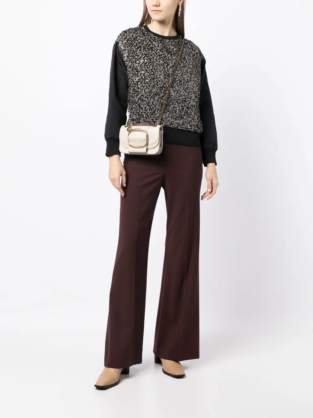 Antonio Marras Sweater met pailletten - Zwart