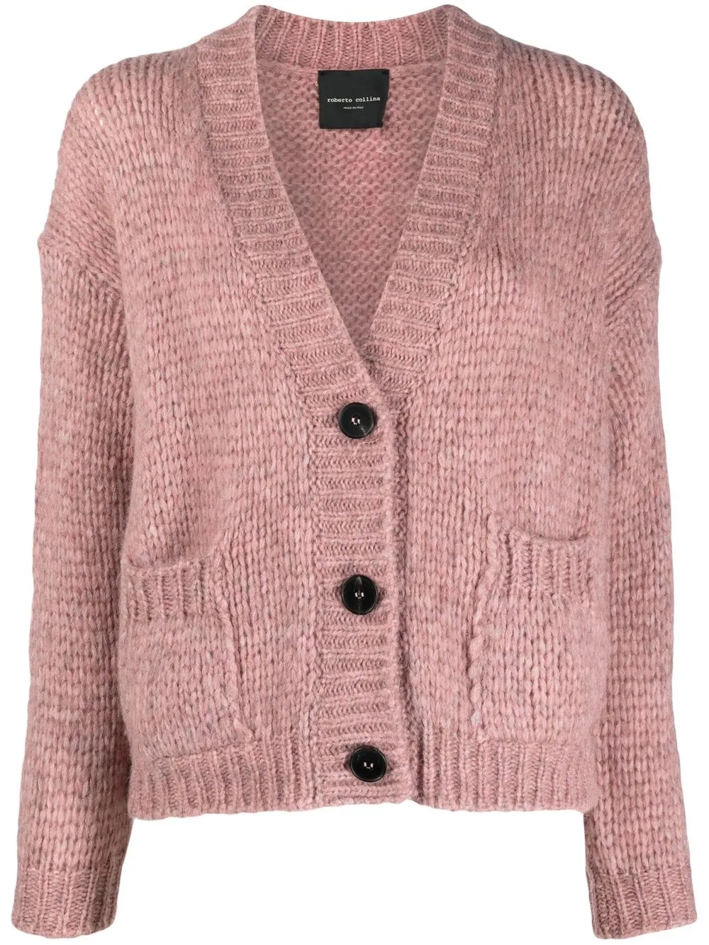 

Roberto Collina button-down cardigan - Pink