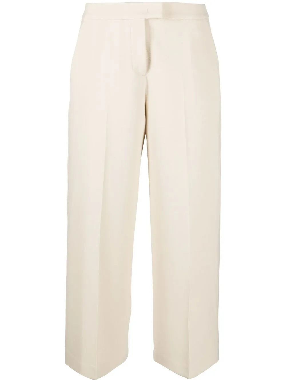 

PT Torino cropped straight-leg trousers - Neutrals
