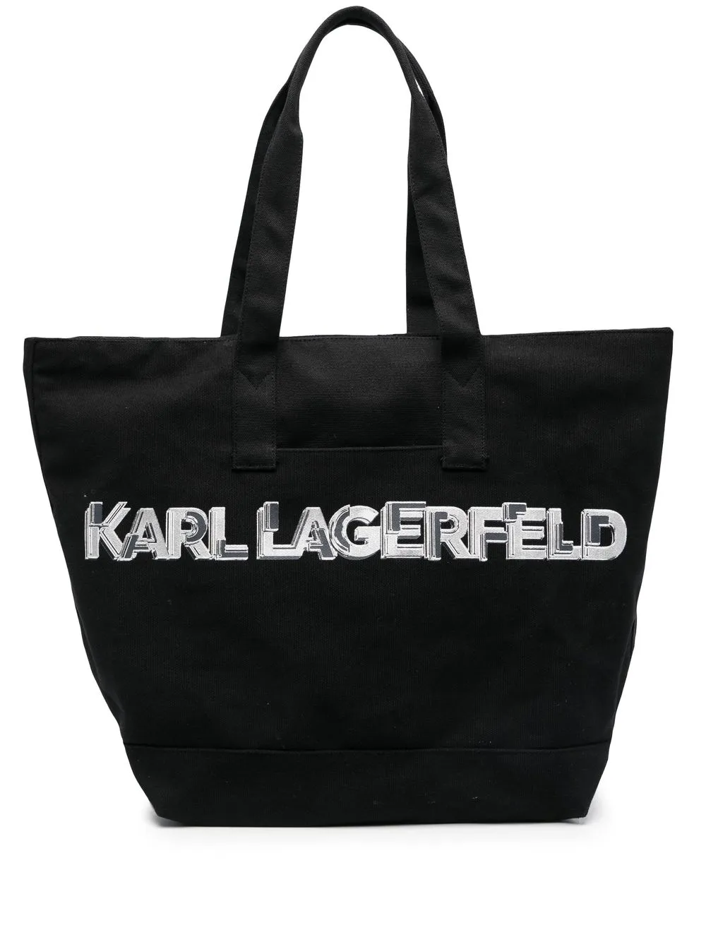

Karl Lagerfeld K/Ikonik large tote bag - Black