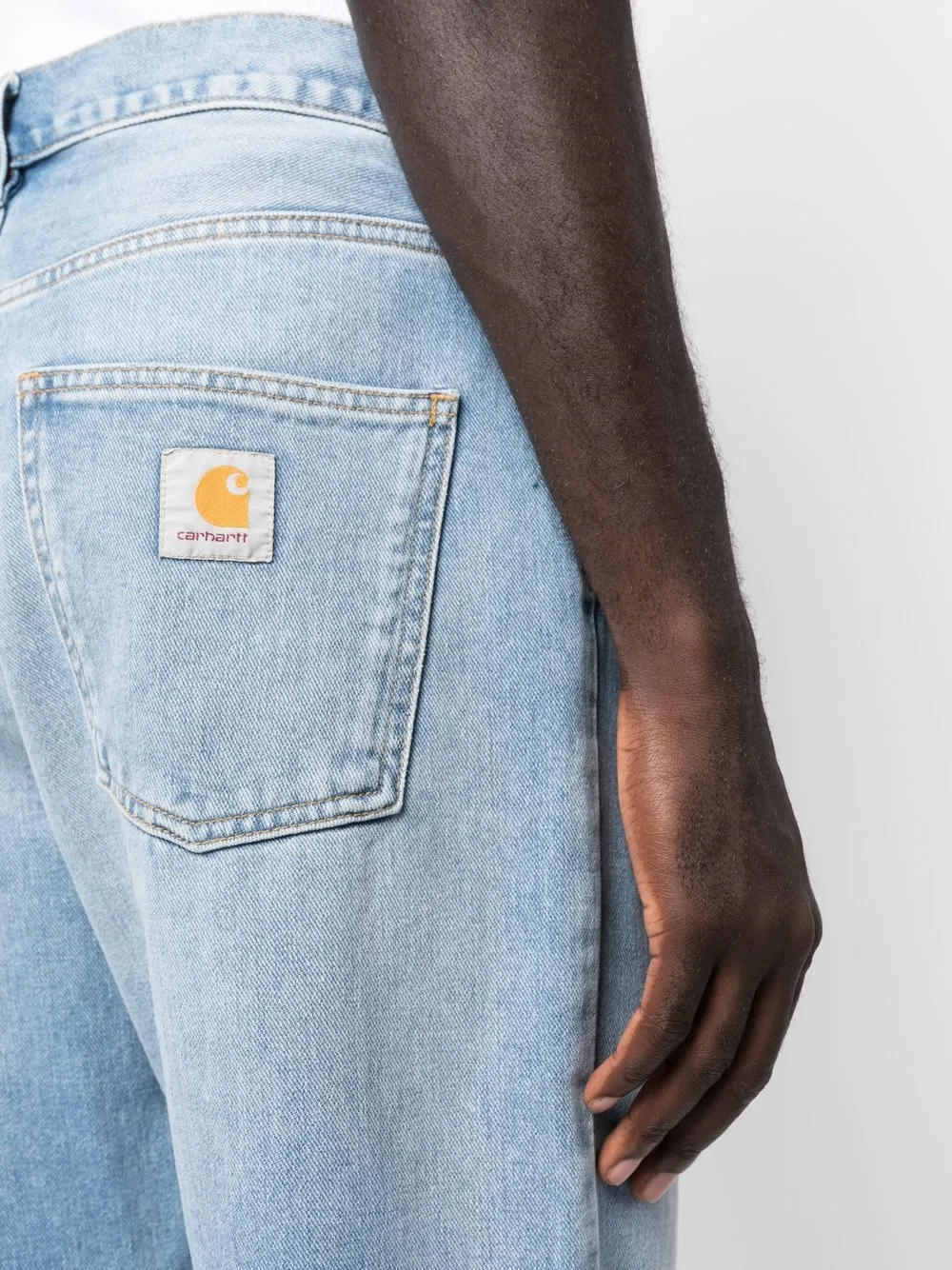 Macadam Bygge videre på Vært for Carhartt WIP low-rise straight-leg Jeans - Farfetch