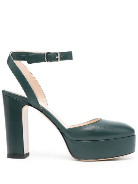 P.A.R.O.S.H. 115mm heeled leather pumps