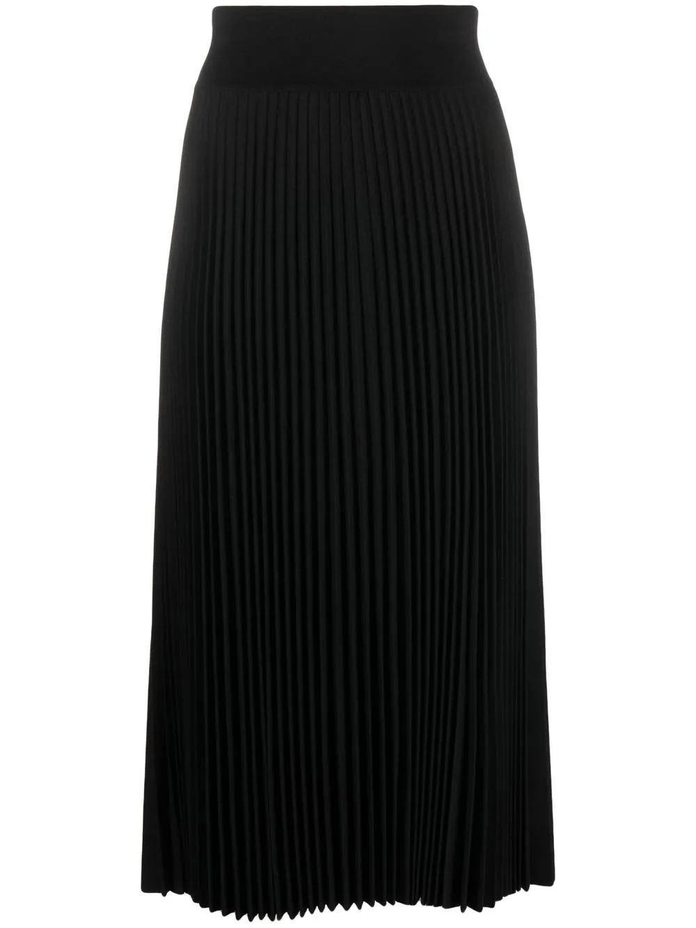 

Theory pleated midi skirt - Black