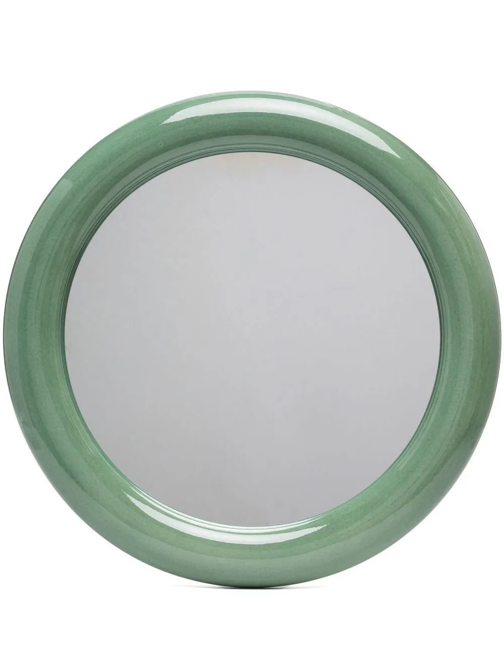 

raawii circular glazed mirror - Green