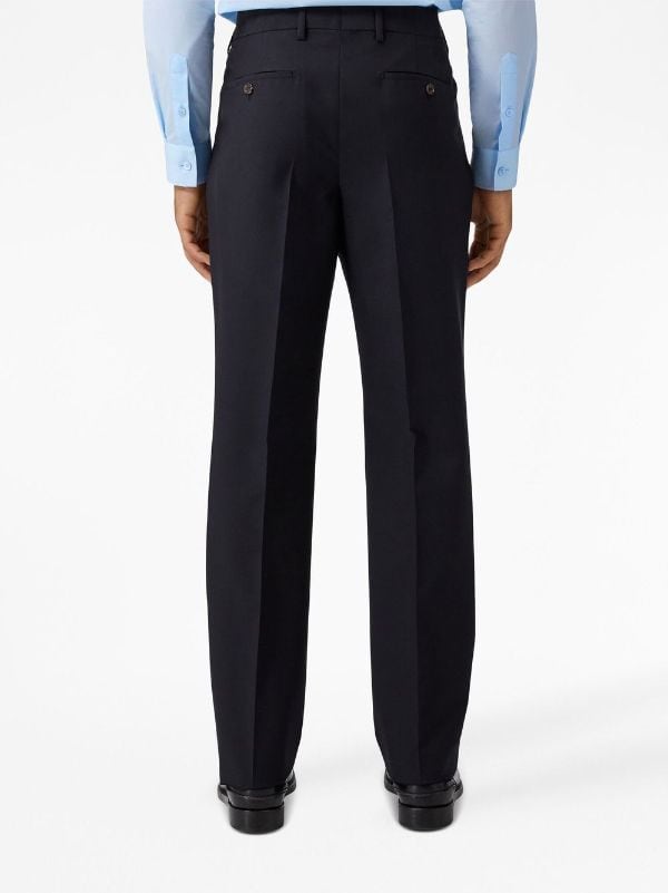 Burberry Pressed Crease Tailored Trousers - Farfetch