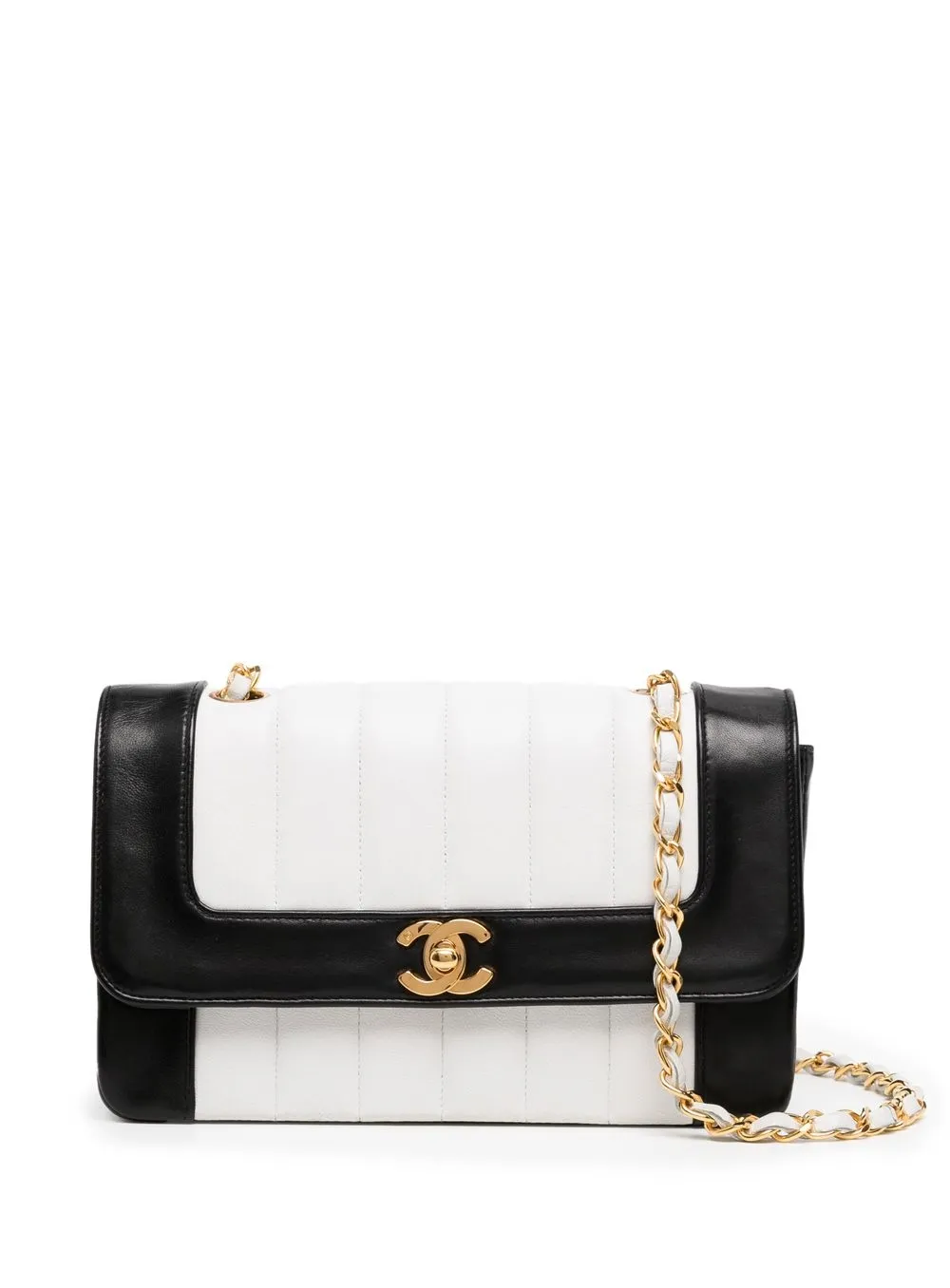 

CHANEL Pre-Owned bolsa de hombro Mademoiselle 1992 - Blanco