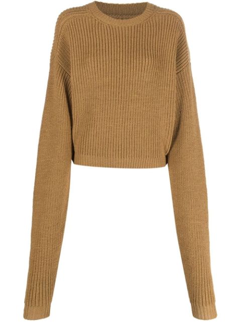 QUIRA virgin-wool knit jumper