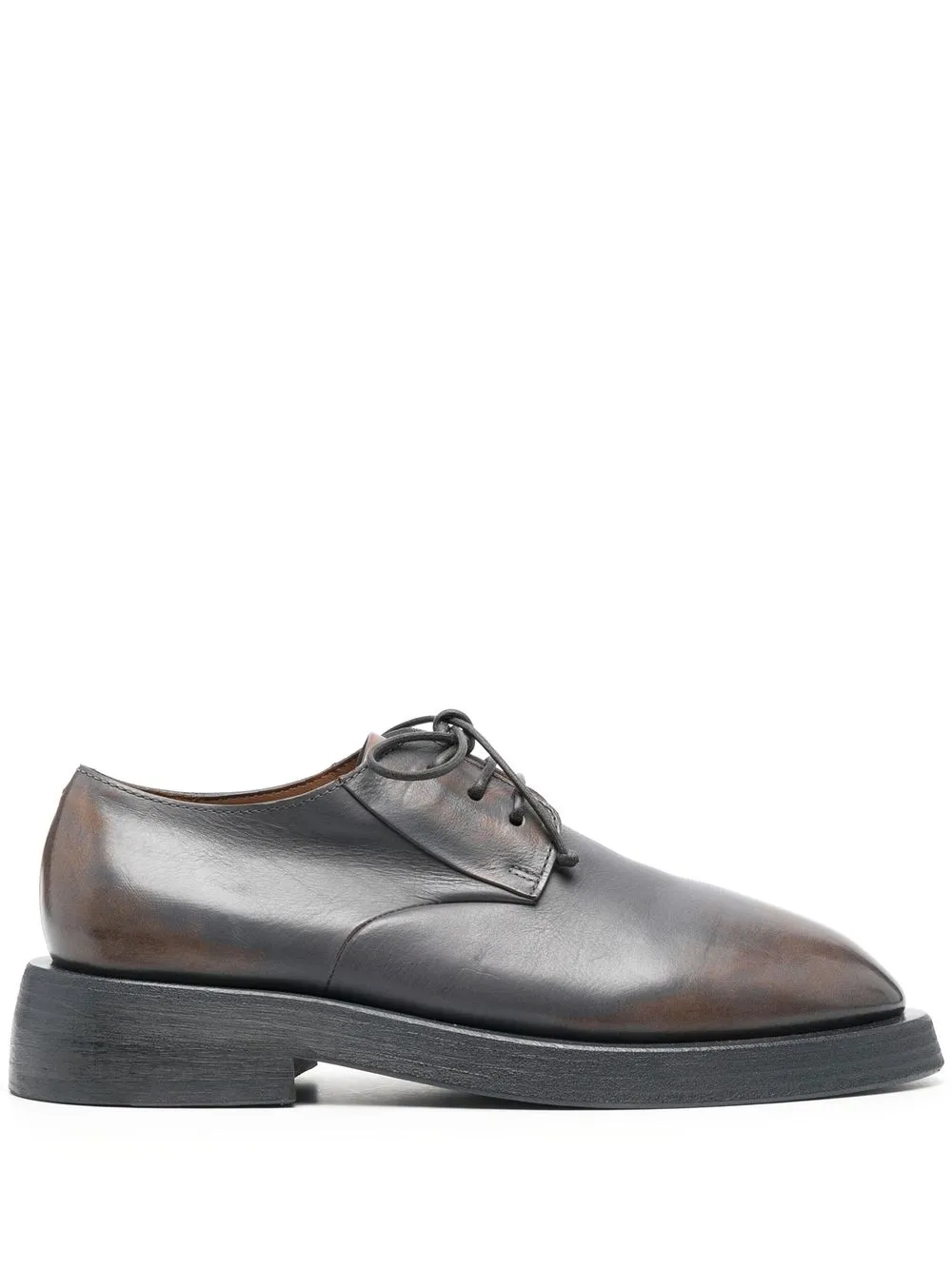 

Marsèll burnished-effect derby shoes - Grey