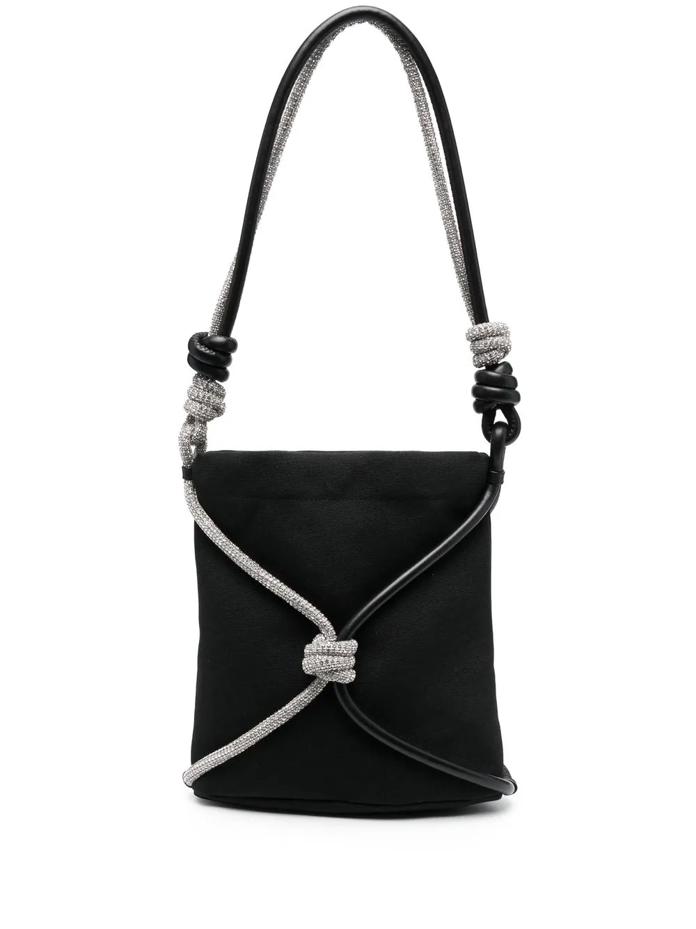 

Kara knot-detail shoulder bag - Black