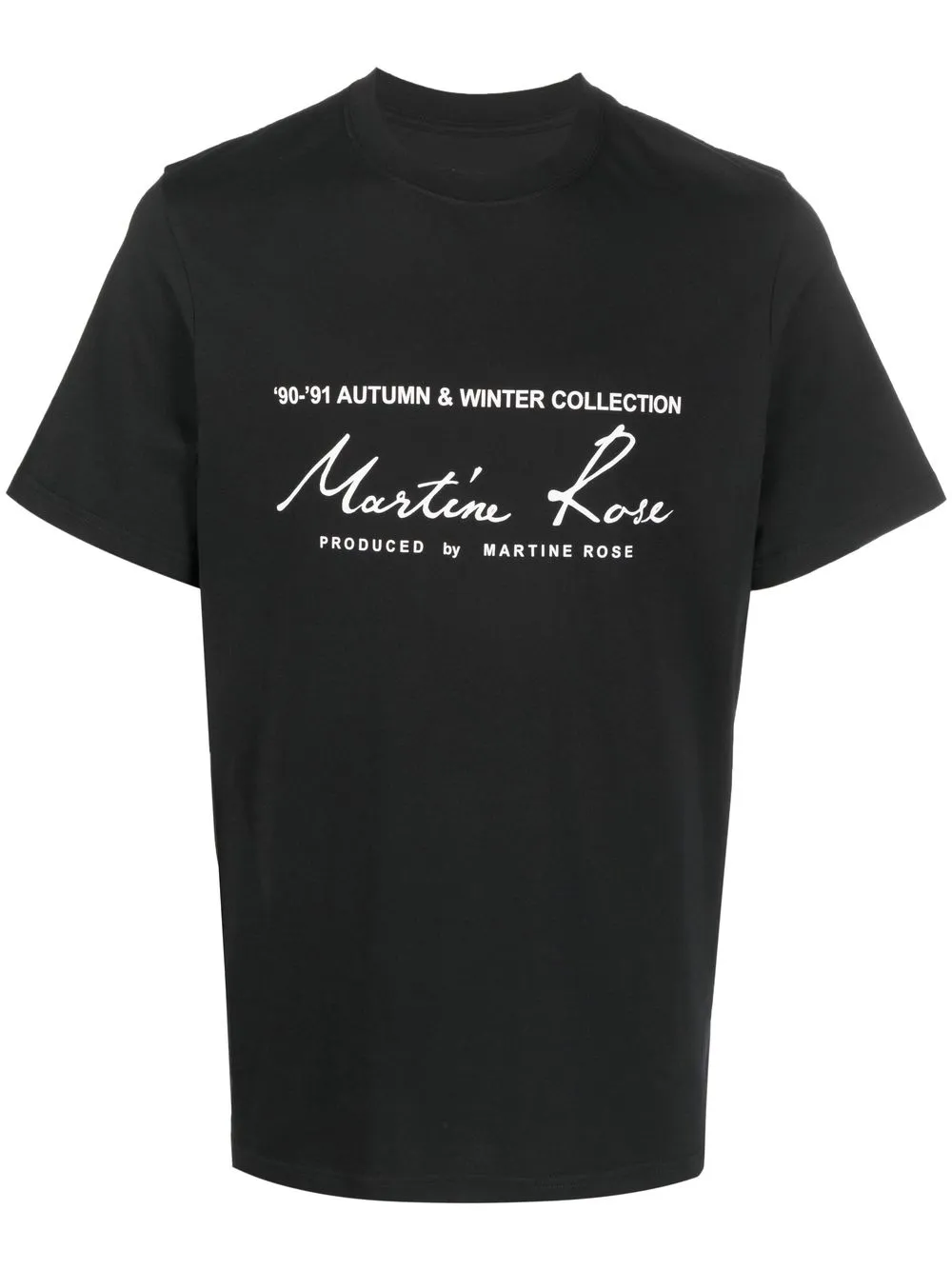 

Martine Rose logo-print cotton T-shirt - Black