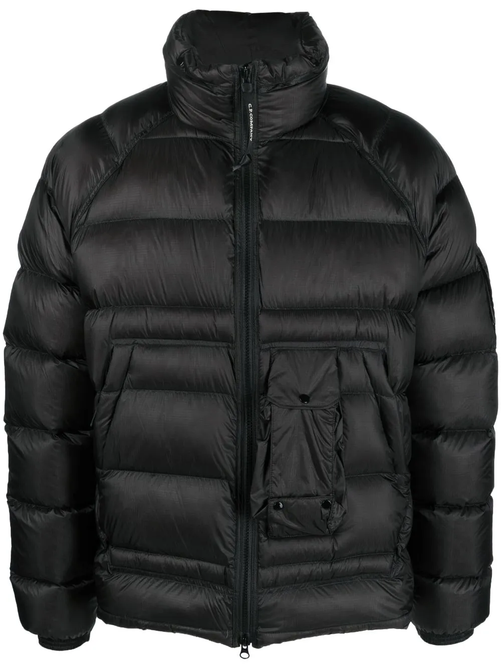 

C.P. Company Lens-detail puffer jacket - Black