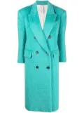Hevo double-breasted tailored coat - Blue