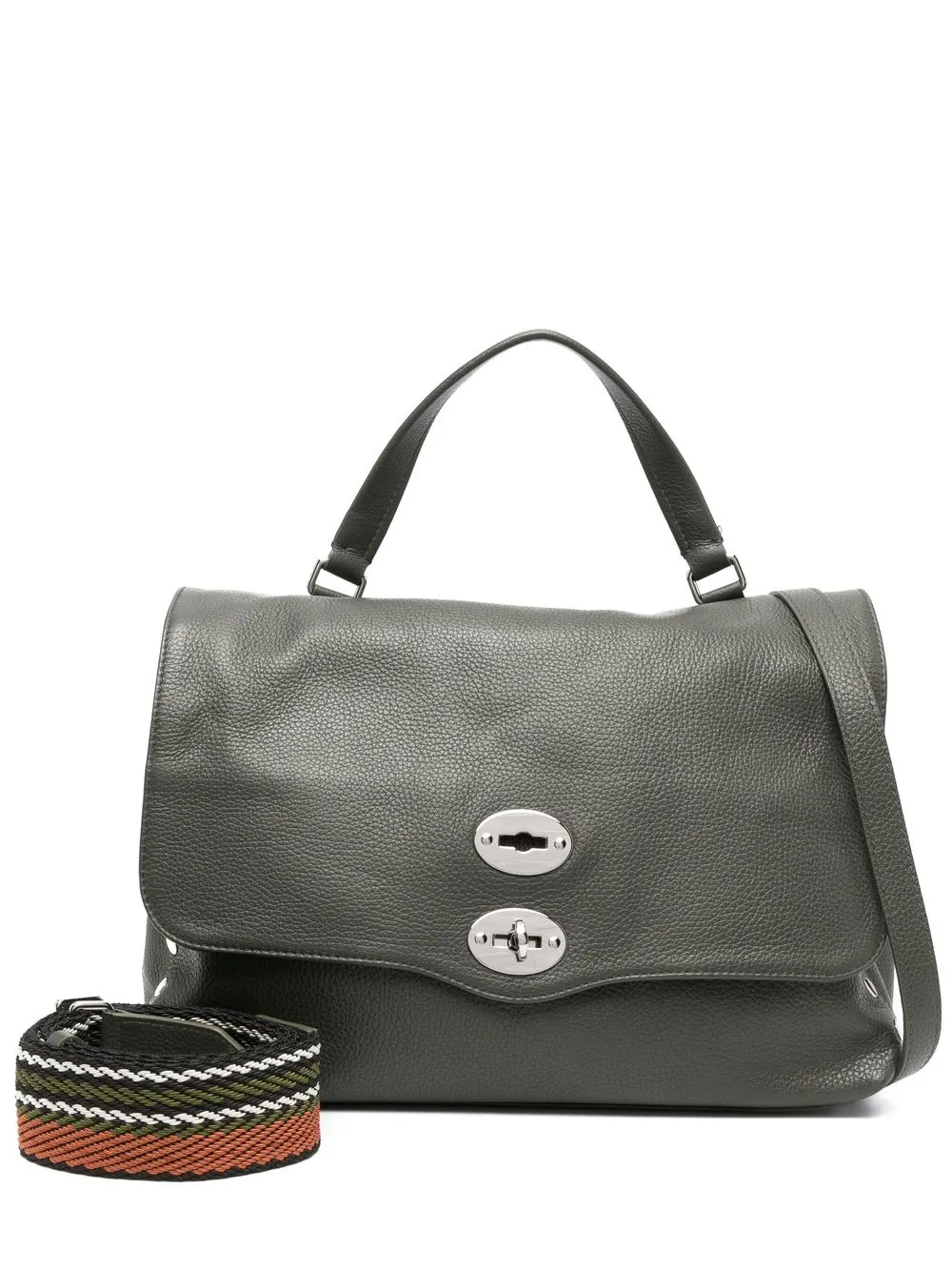 

Zanellato Giorno studded tote bag - Green