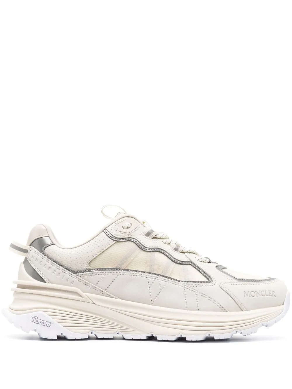 

Moncler multi-panel lace-up sneakers - Neutrals