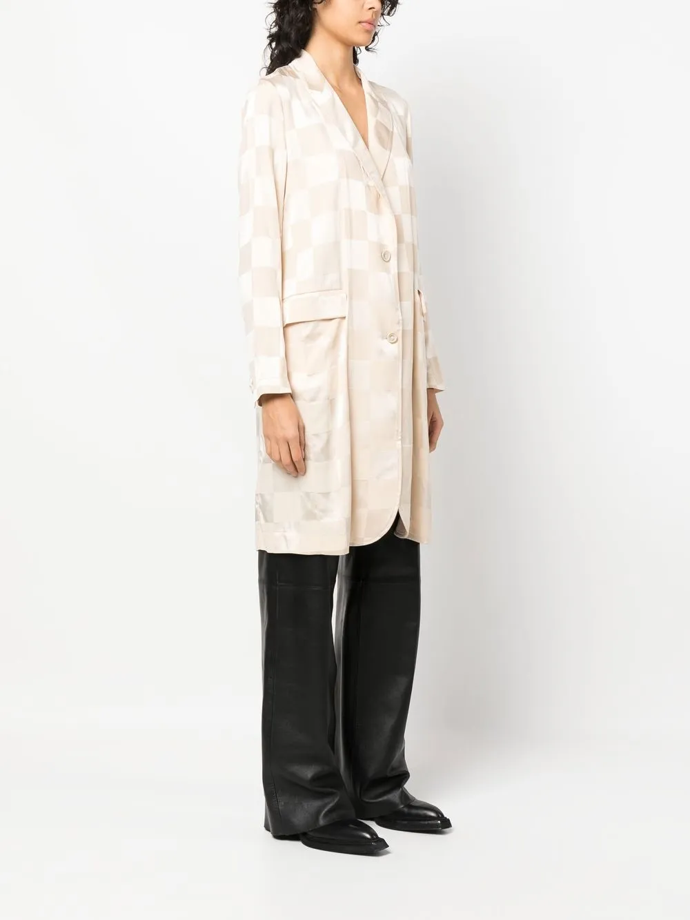 Uma Wang Katia Jacket In Neutrals