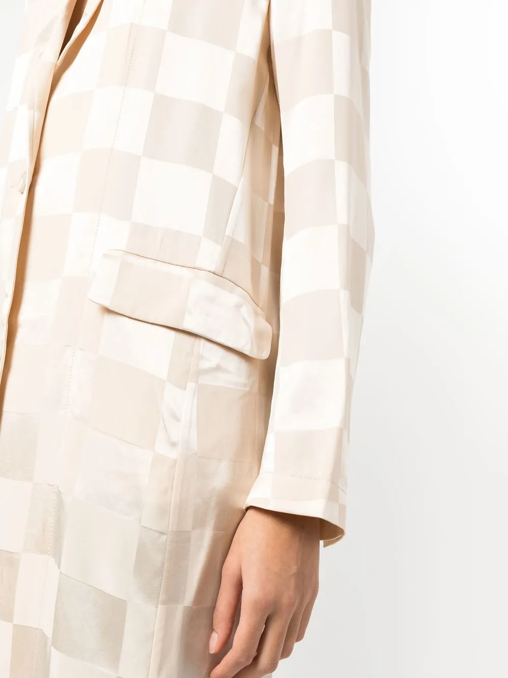 Uma Wang Katia Jacket In Neutrals