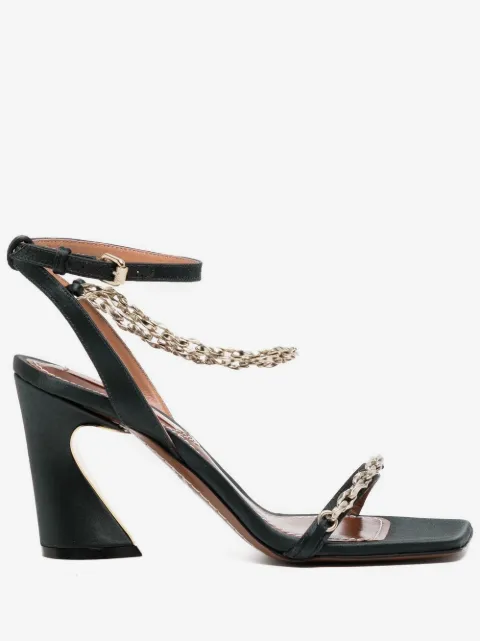 ZIMMERMANN Crescent Chain Sandals