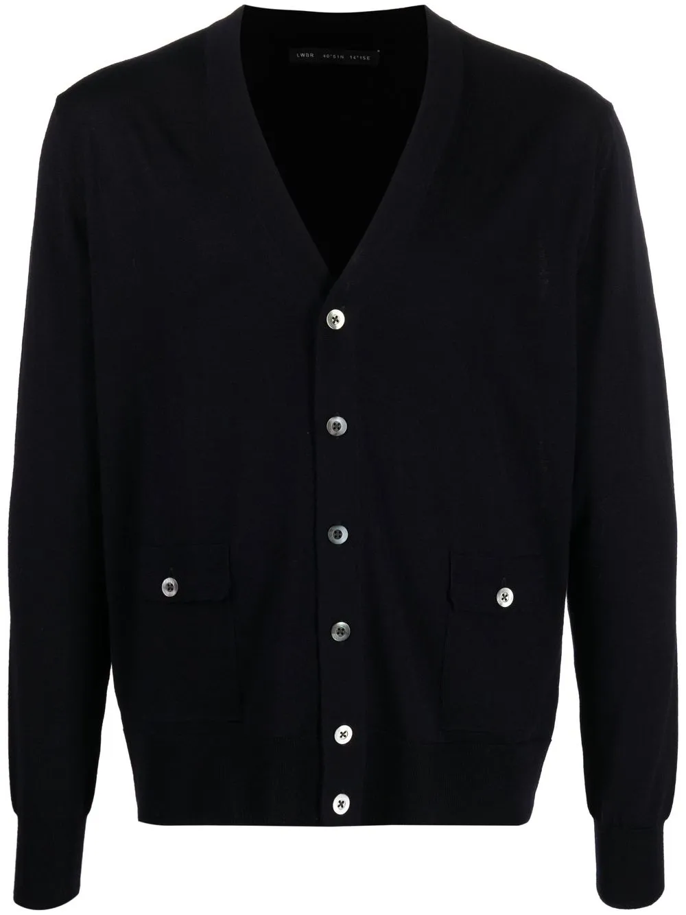 

Low Brand button-up knitted cardigan - Blue