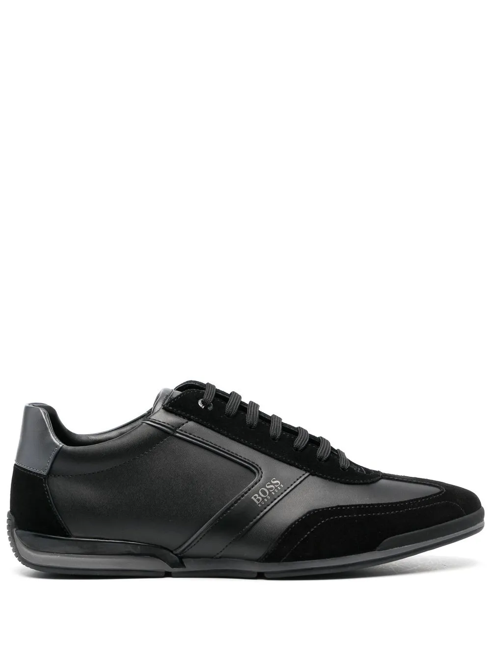 

BOSS logo-print low-top sneakers - Black