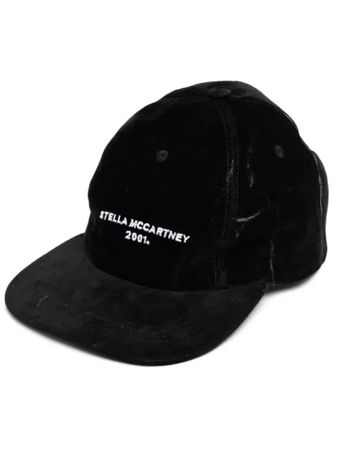 Stella McCartney 2001 logo-embroidered denim baseball cap 570194WP0120 - 0
