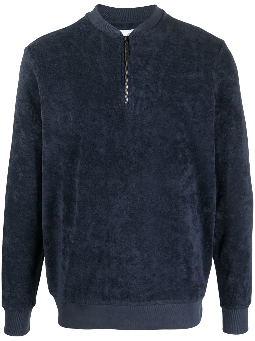 

Barbour Yates half-zip fleece sweater - Blue