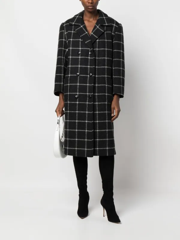 A.N.G.E.L.O. Vintage Cult 1980s Checkered double-breasted Coat