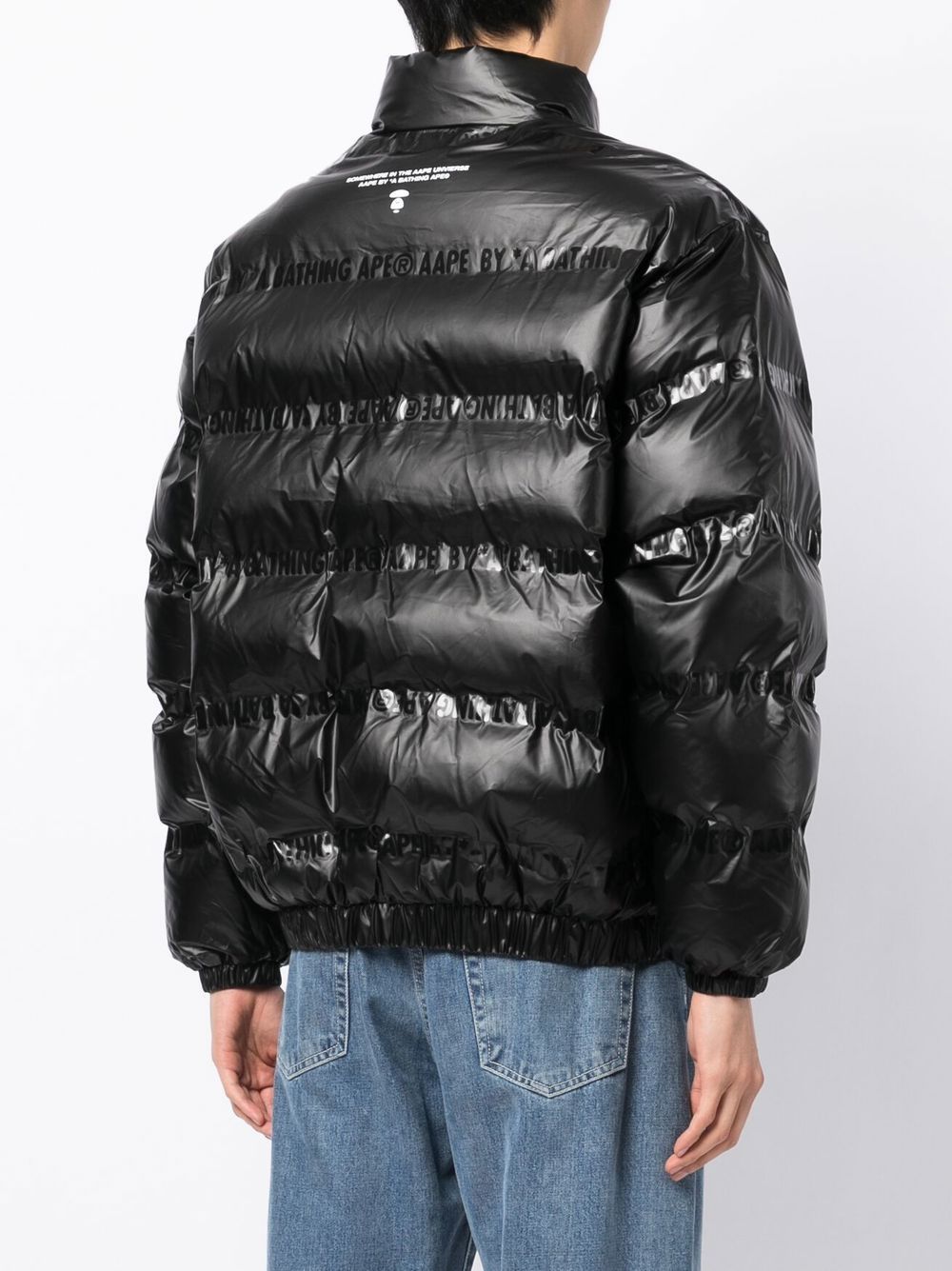 AAPE BY *A BATHING APE logo-print padded jacket Men