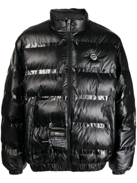 AAPE BY *A BATHING APE logo-print padded jacket Men