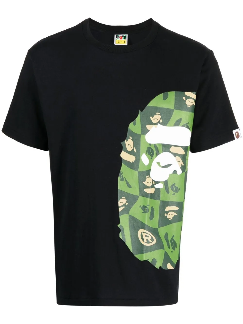 

A BATHING APE® graphic-print short-sleeve T-shirt - Black