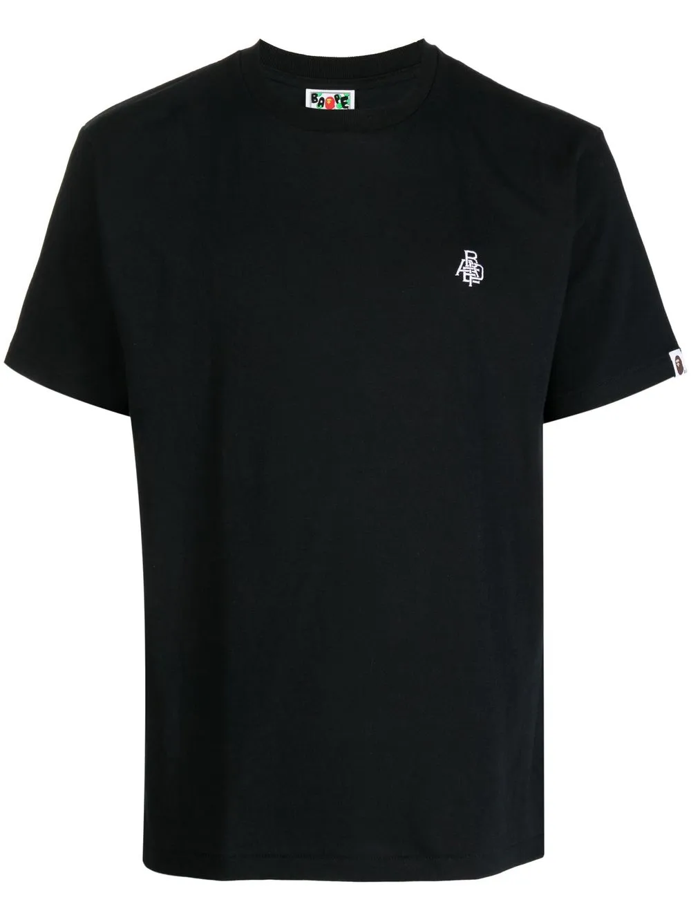 

A BATHING APE® playera manga corta con estampado gráfico - Negro