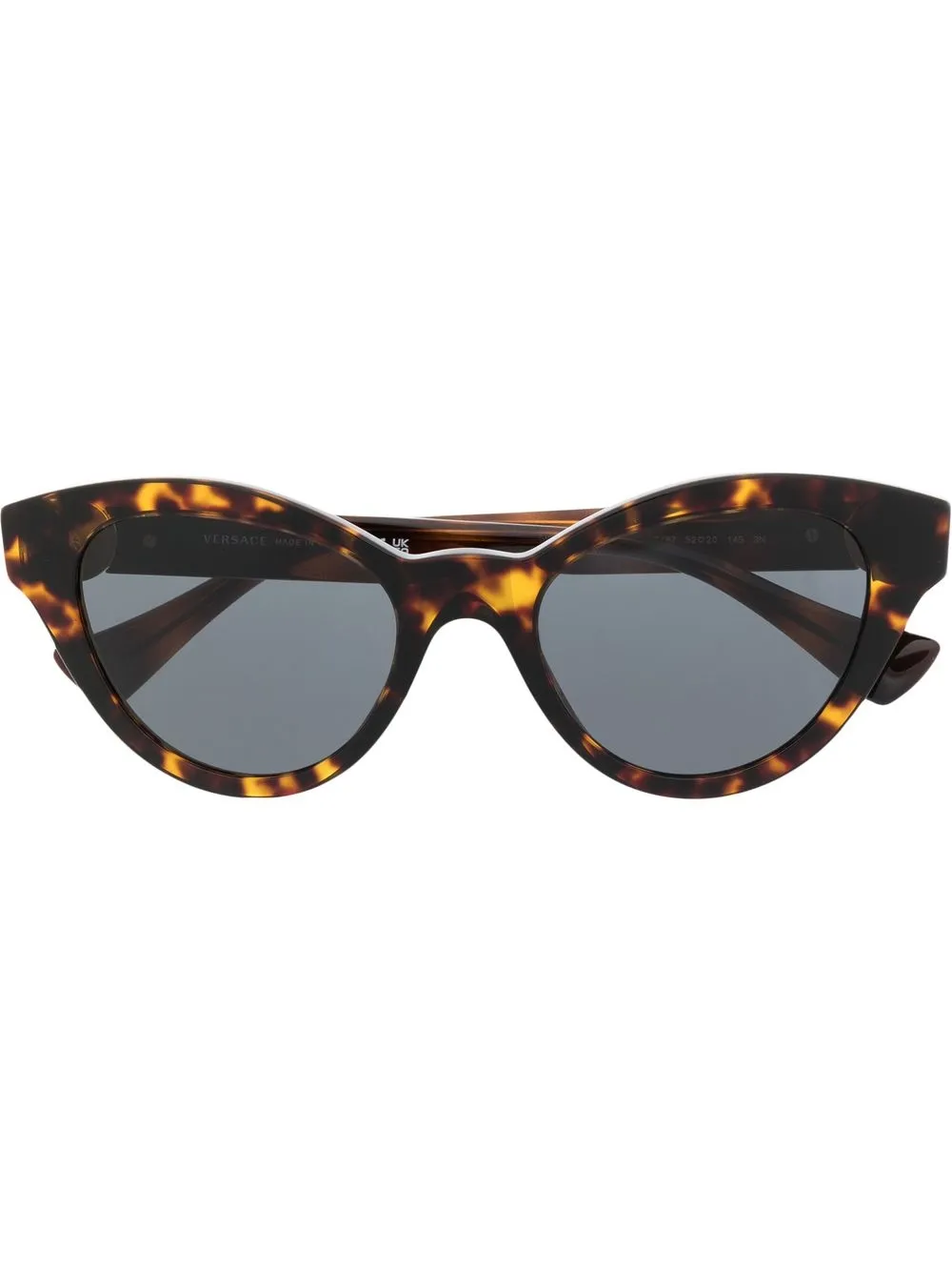 

Versace Eyewear Medusa-plaque cat-eye sunglasses - Brown