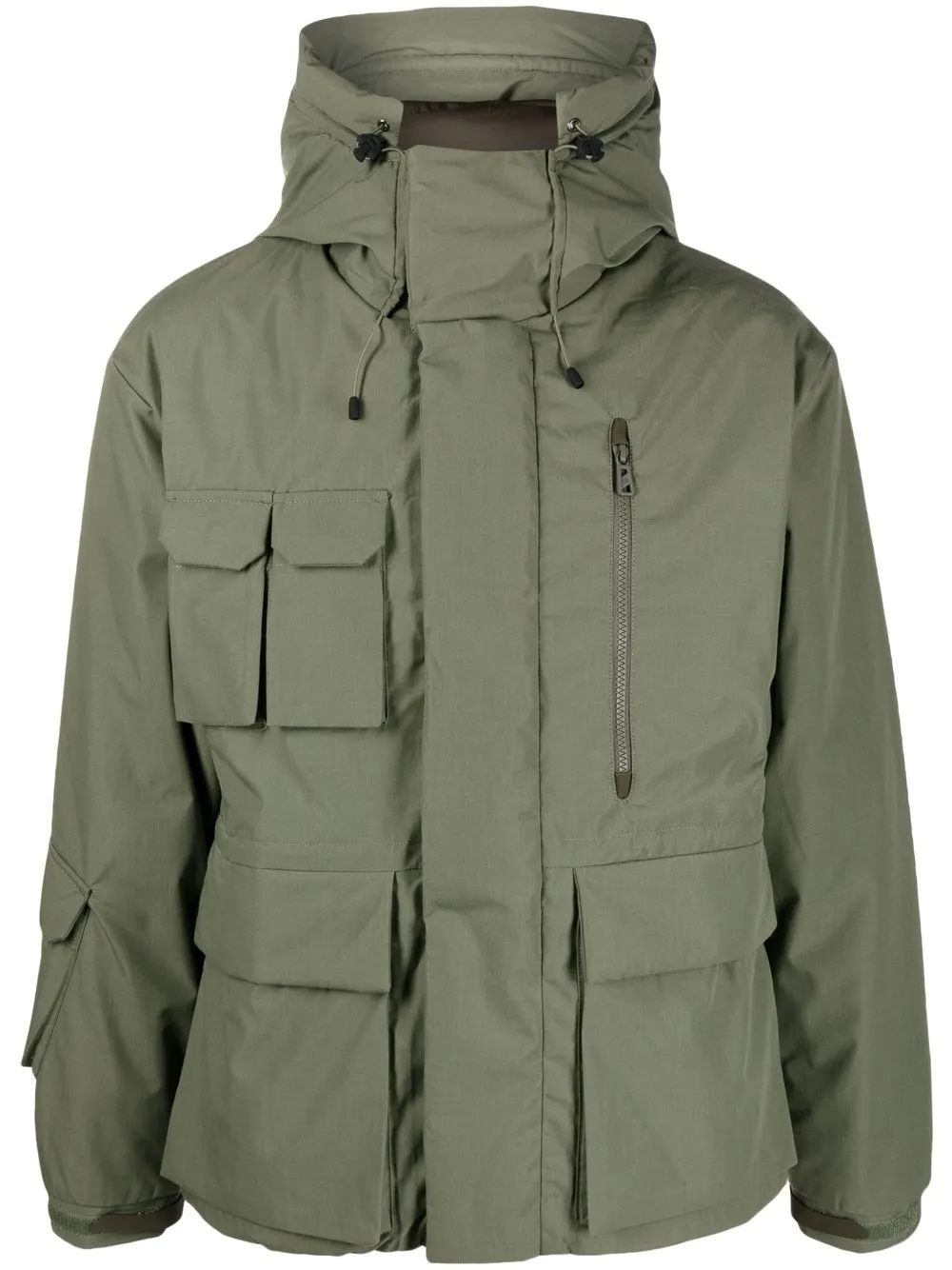 

Gramicci multi-pocket hooded jacket - Green