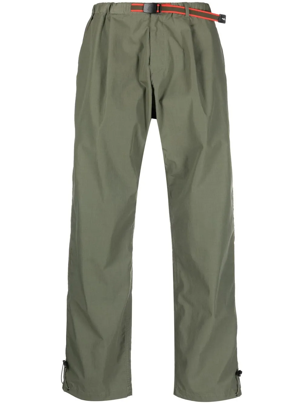 

Gramicci panelled straight-leg pants - Green