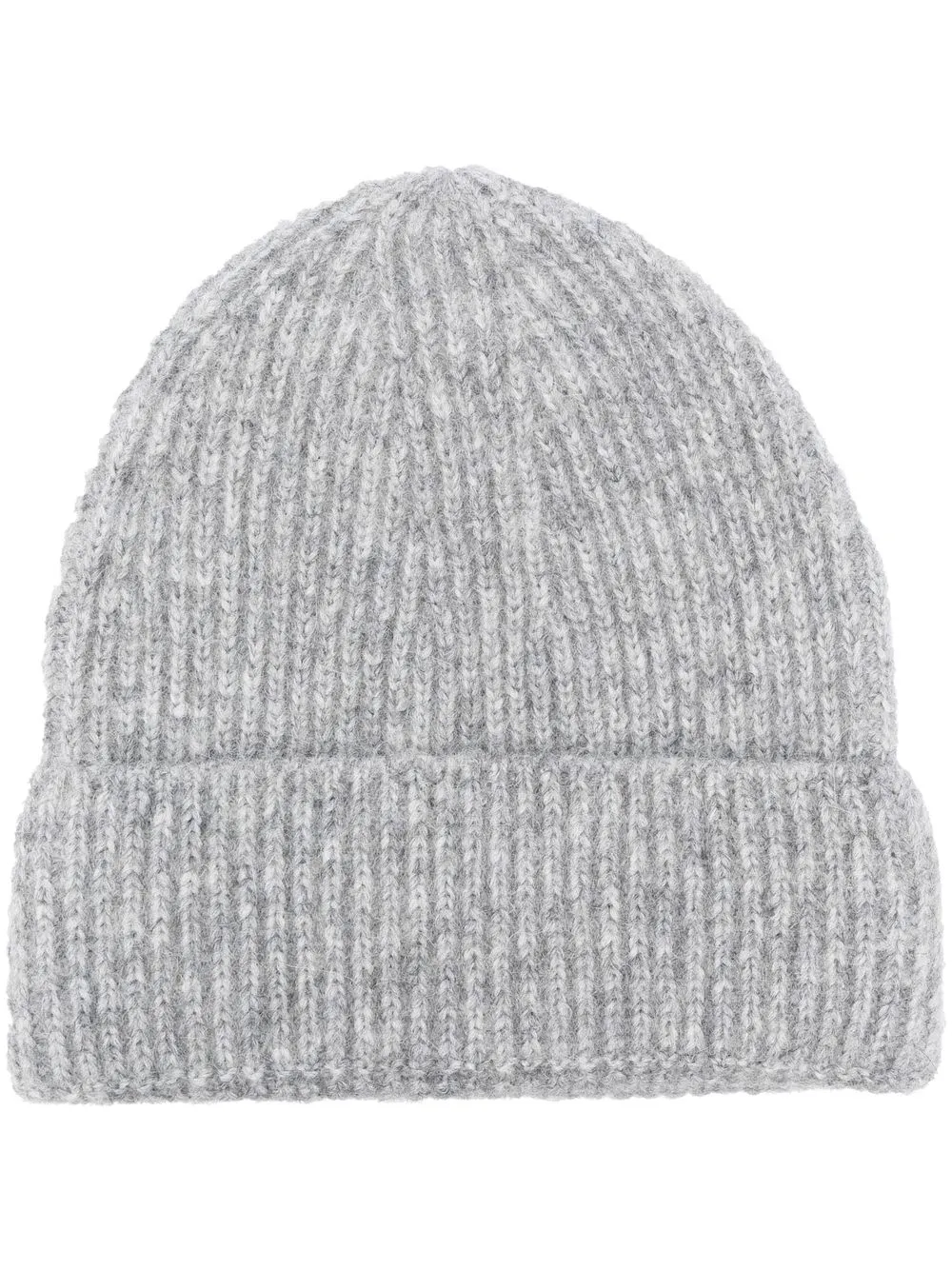 

Closed ribbed-knit beanie - Grey