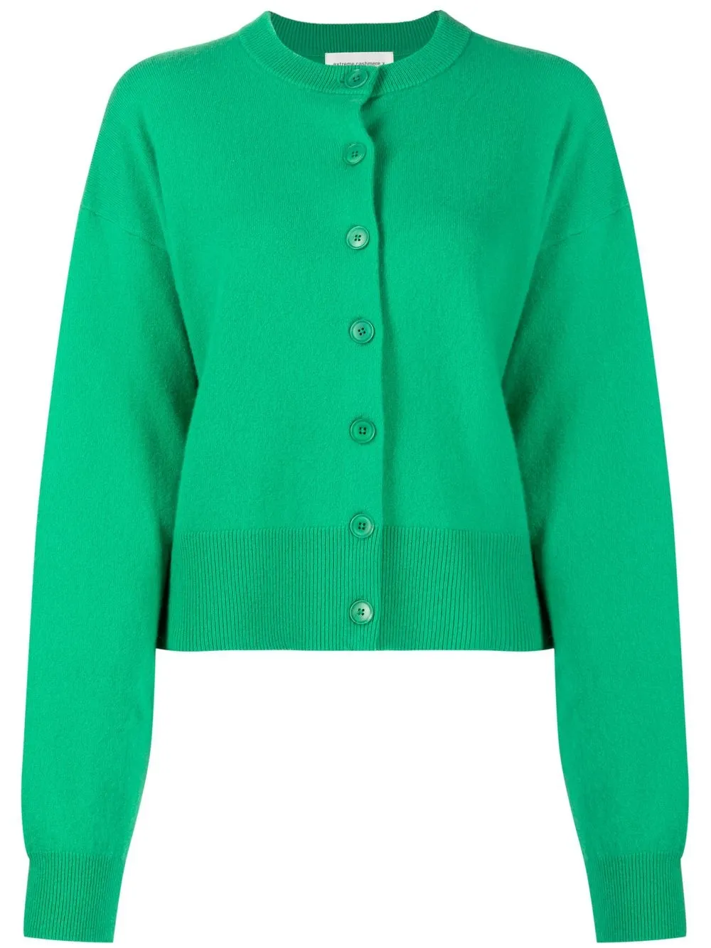 

extreme cashmere cashmere-blend knit cardigan - Green