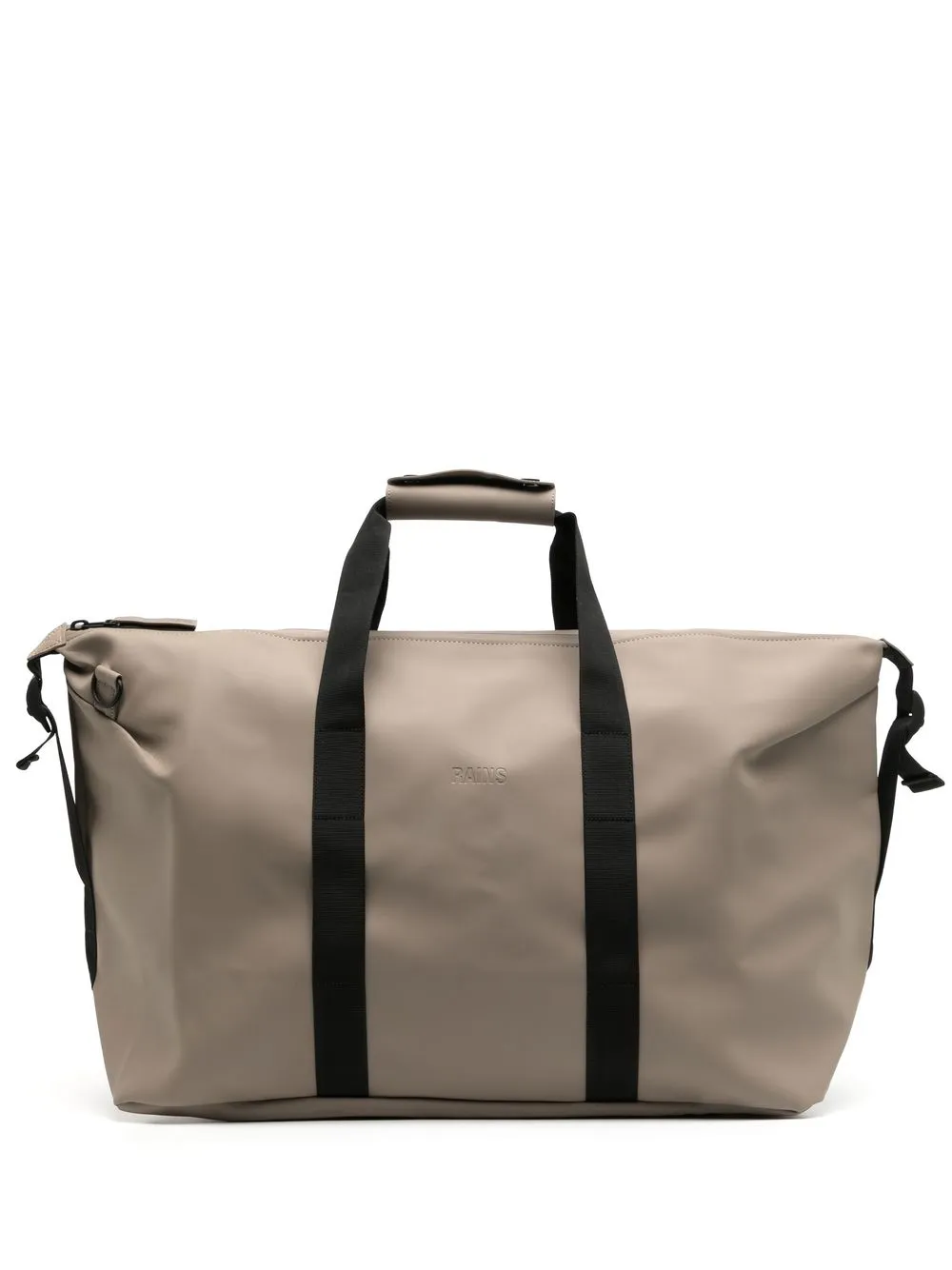 

Rains logo-debossed weekend tote - Brown