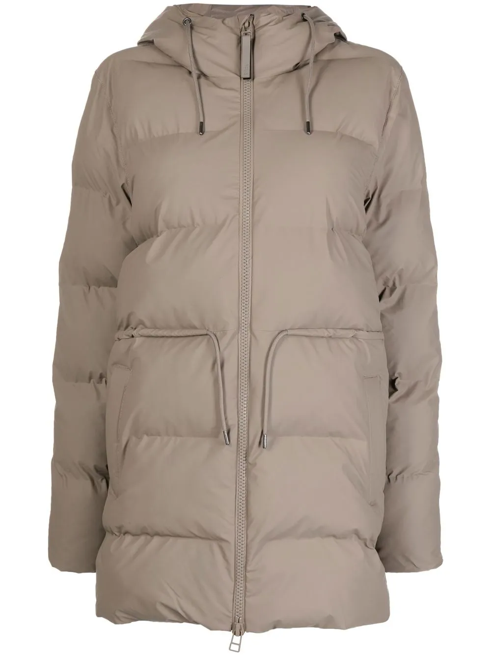 

Rains Puffer W quilted jacket - Brown