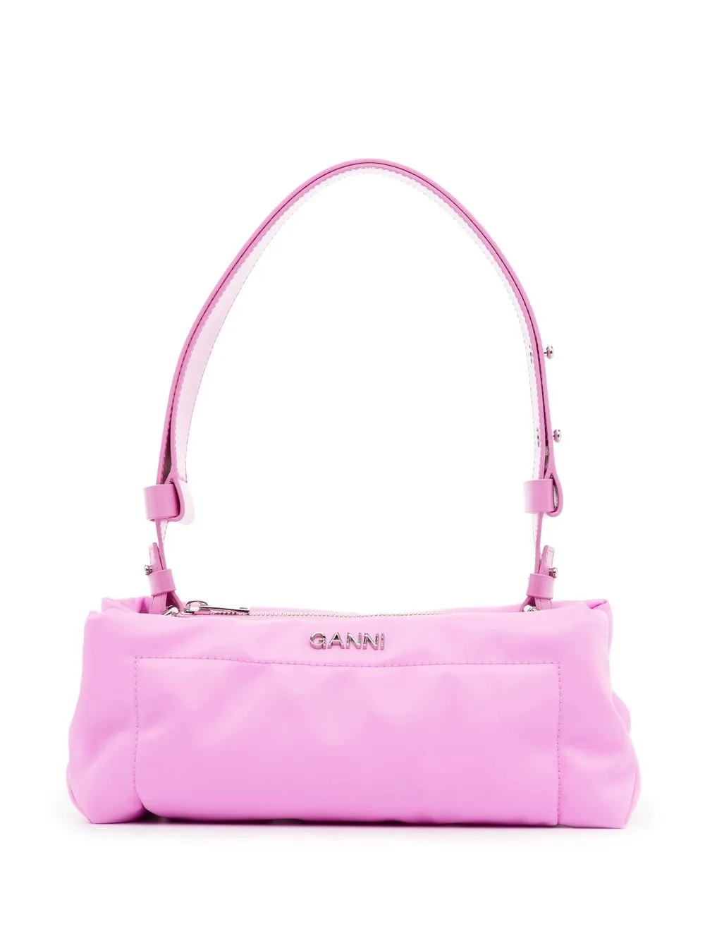 

GANNI SB Pillow logo shoulder bag - Pink