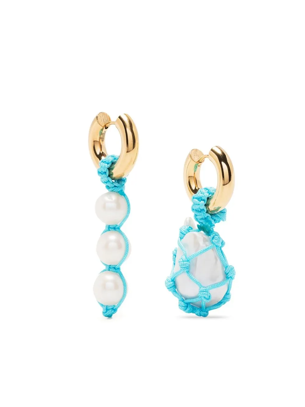 

Timeless Pearly Rope pearl drop earrings - White