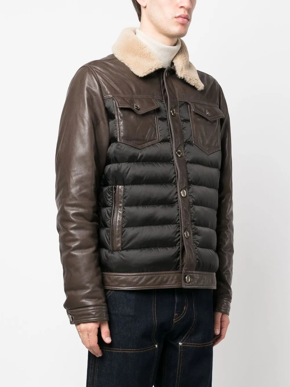  Moorer Mondor-fur-104s Jacket - Black 