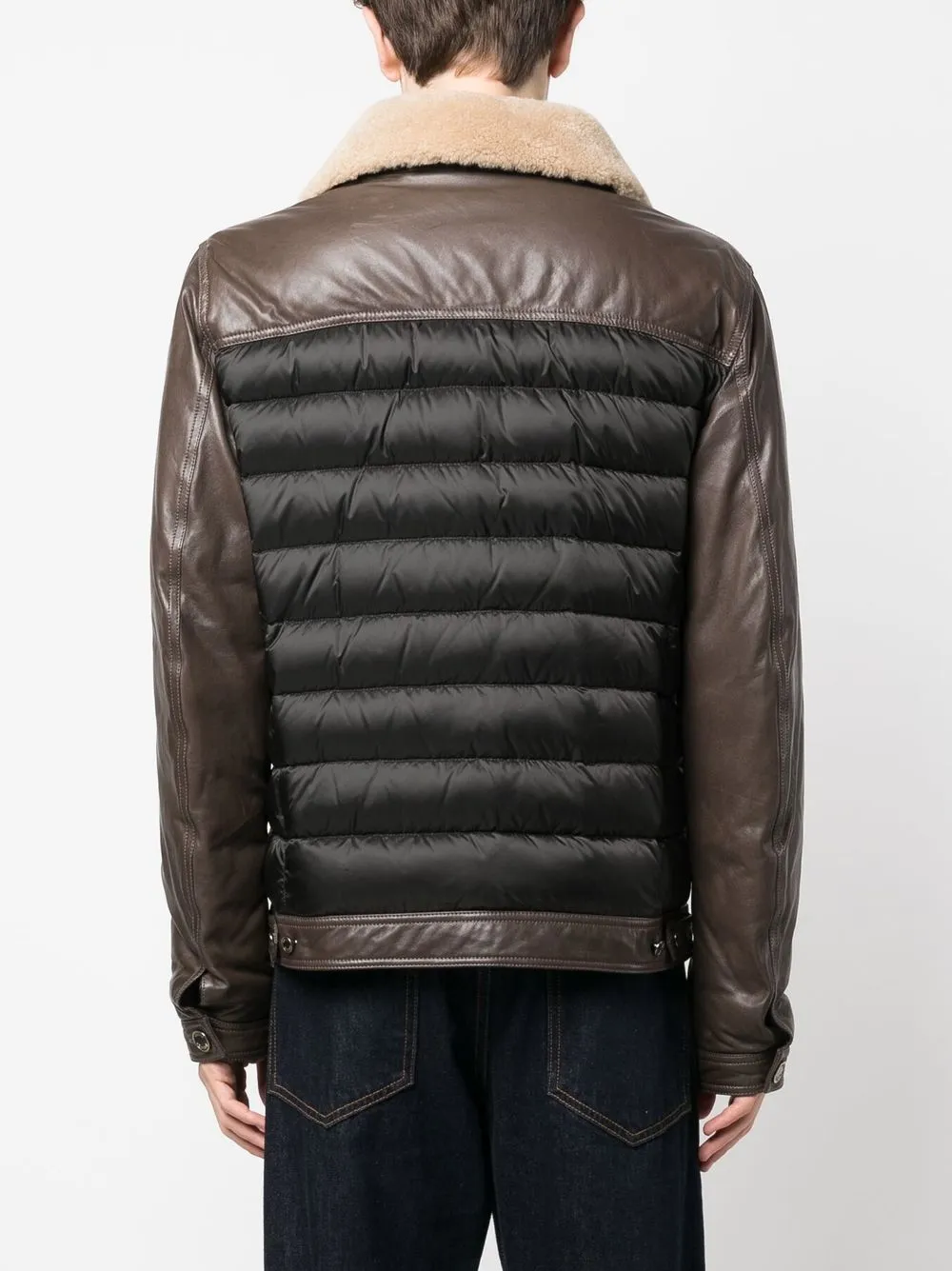 Moorer Mondor-Fur-104S Jacket | Black | FARFETCH