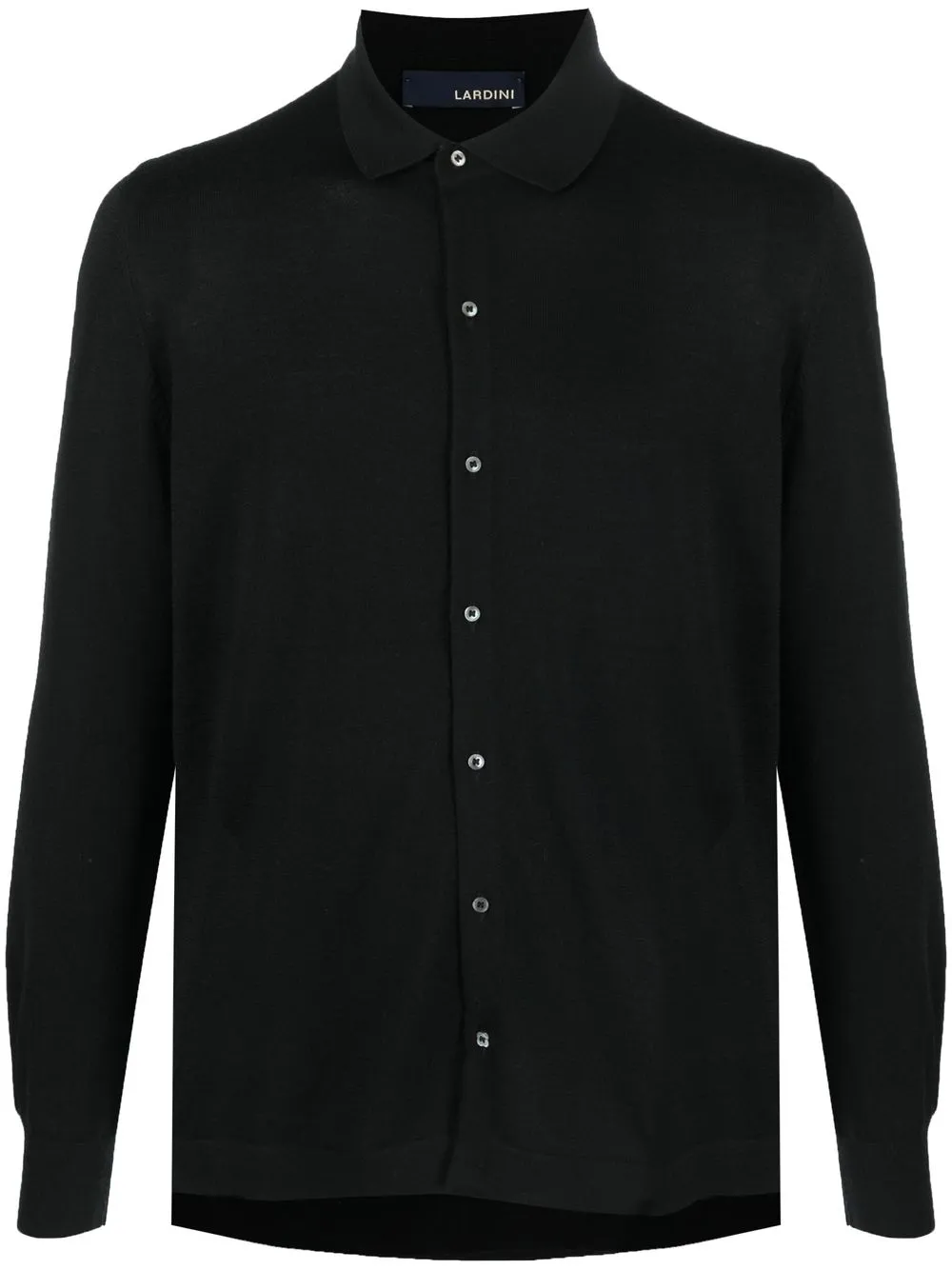 LARDINI LONG-SLEEVE WOOL SHIRT