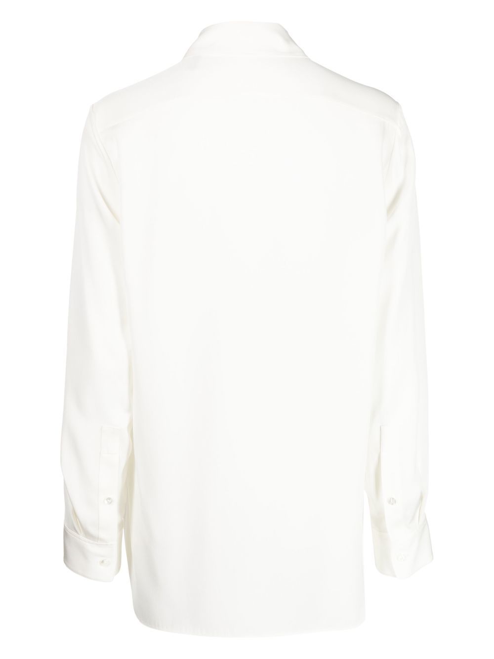 Theory Zijden blouse - Wit