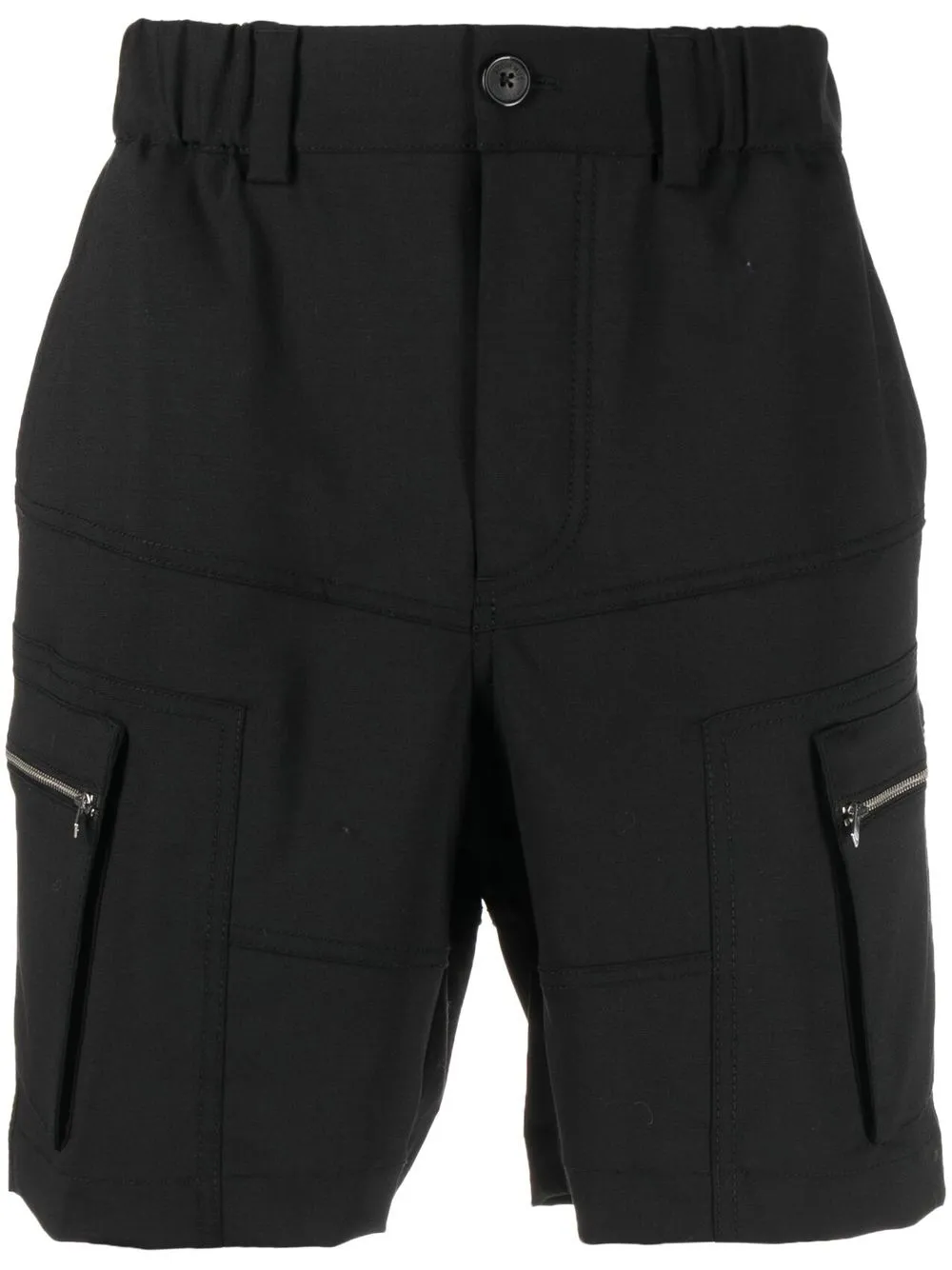 

Jacquemus three-pocket knee-length shorts - Black