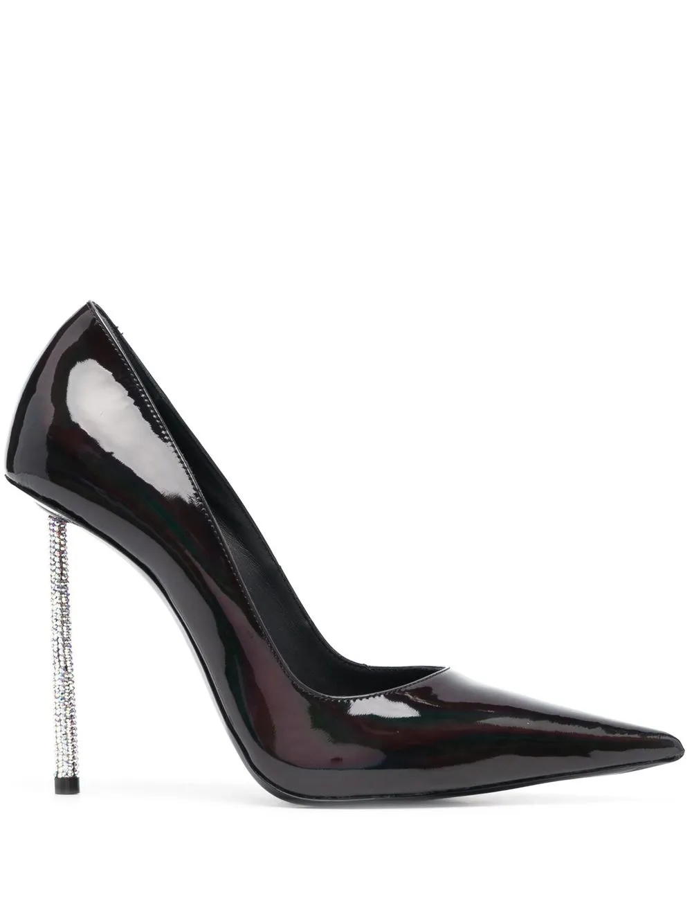 

Le Silla Bella 120mm patent-leather pumps - Black