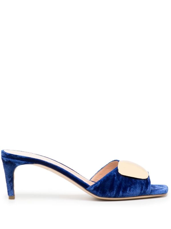 Rupert Sanderson Cornelia 65mm square toe Mules Farfetch